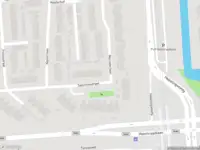 Ambulance met gepaste spoed naar de Saturnusstraat in Spijkenisse