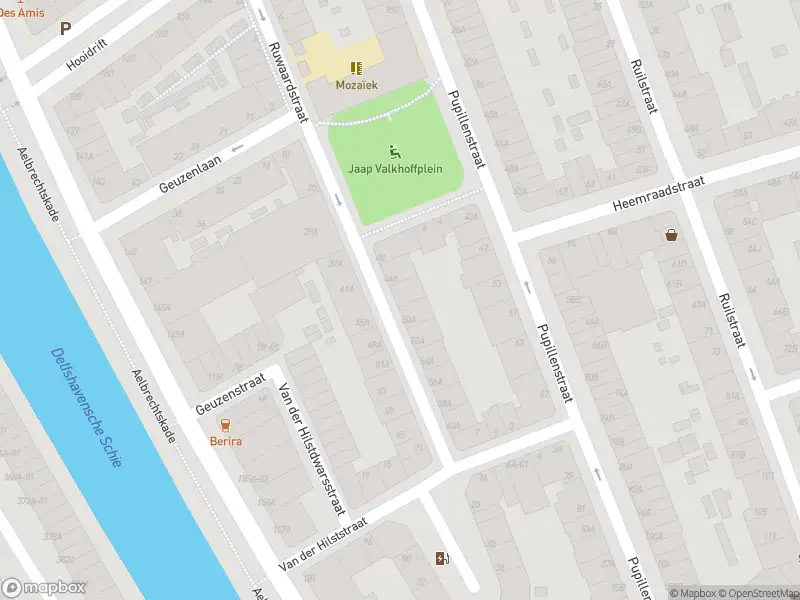 Ambulance met grote spoed naar de Ruwaardstraat in Rotterdam