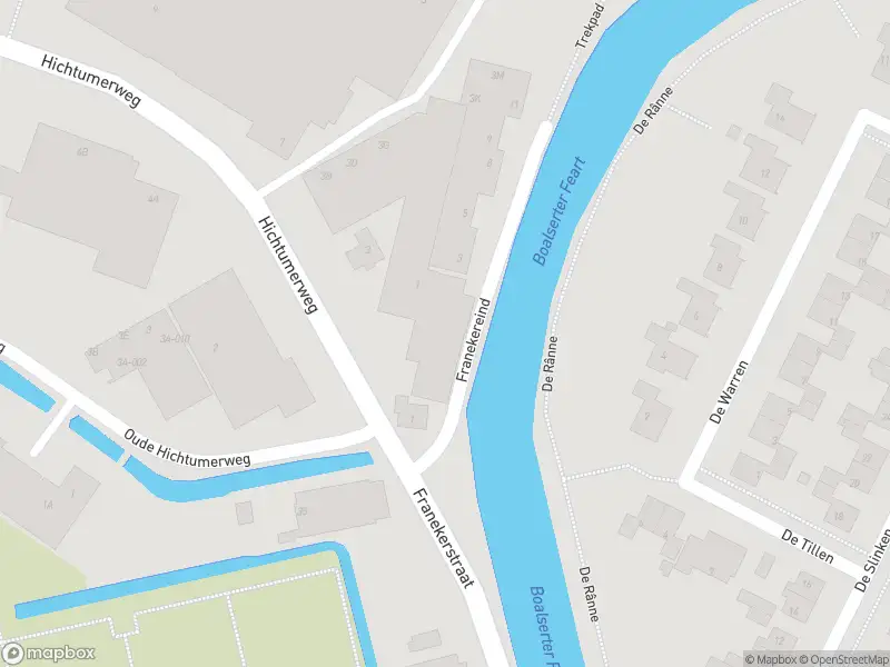 Brandweer met grote spoed naar de Franekereind in Bolsward vanwege waarnemen gaslucht