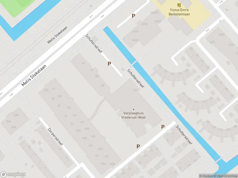 Besteld ambulance vervoer naar de Schuttersdreef in 's-Gravenhage