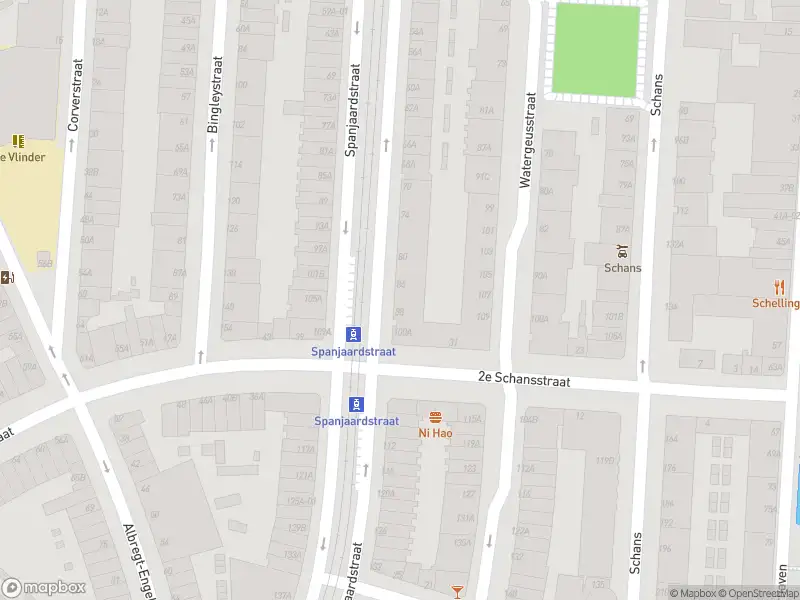 Ambulance met grote spoed naar de Spanjaardstraat in Rotterdam