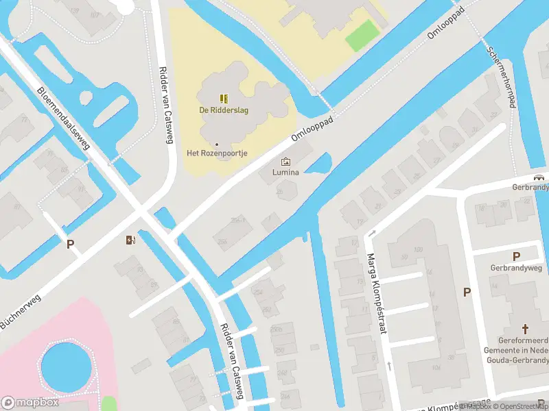 Ambulance met gepaste spoed naar de Omlooppad in Gouda