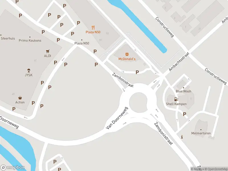 Politie naar de Zambonistraat in Kampen vanwege aanrijding met letsel