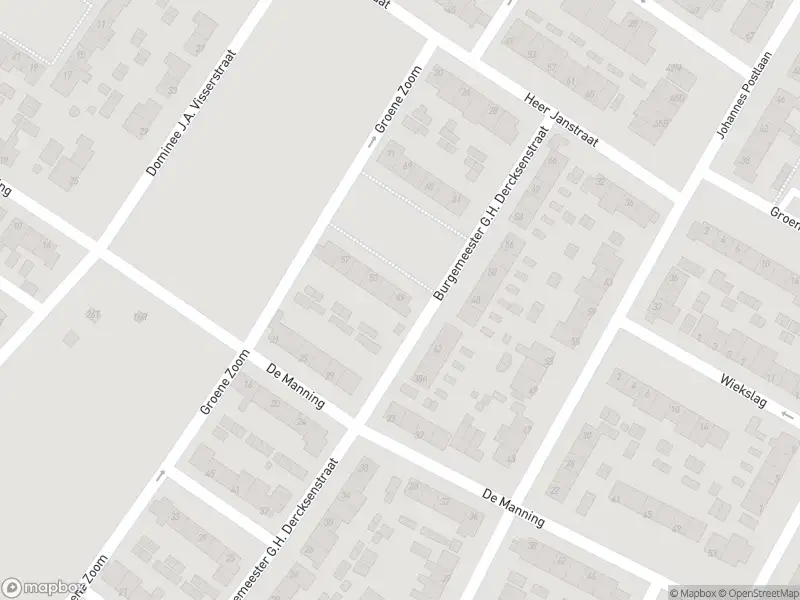 Overlastmelding Burgemeester G.H. Dercksenstraat in Heerjansdam