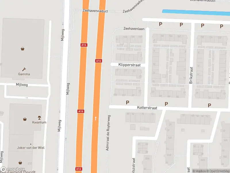 Overlastmelding Admiraal de Ruyterweg in Dordrecht gesloten