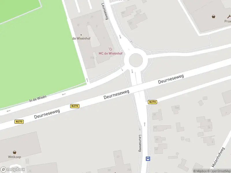 Brandweer met gepaste spoed naar de Leunseweg in Leunen vanwege stormschade