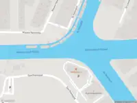 Brandweer met gepaste spoed naar de Nieuwe Havenweg in Hilversum