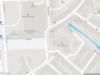 Ambulance met grote spoed naar de Singel in Schiedam