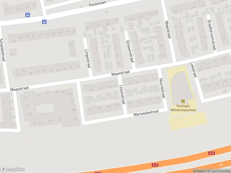 Overlastmelding Maasstraat in Hardinxveld-Giessendam