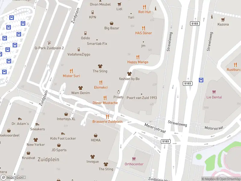 Brandweer met gepaste spoed naar de Meierijstraat in Rotterdam vanwege afgaan automatisch brandalarm