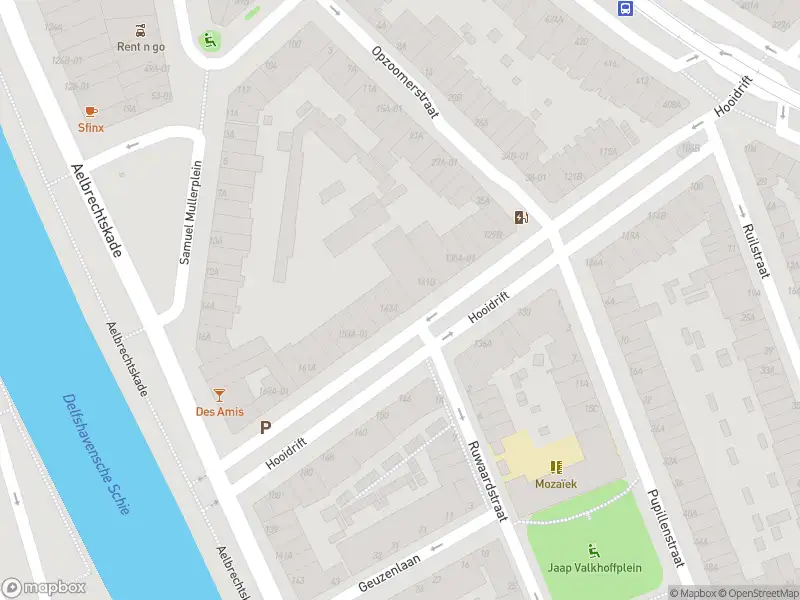 Ambulance met gepaste spoed naar de Hooidrift in Rotterdam
