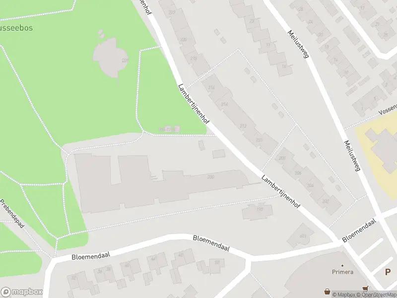 Brandweer met gepaste spoed naar de Lambertijnenhof in Bergen op Zoom vanwege stormschade