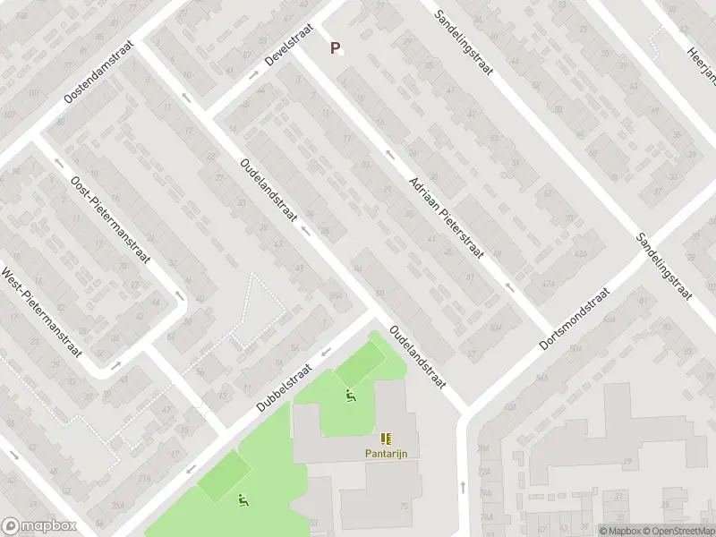 Ambulance met grote spoed naar de Oudelandstraat in Rotterdam