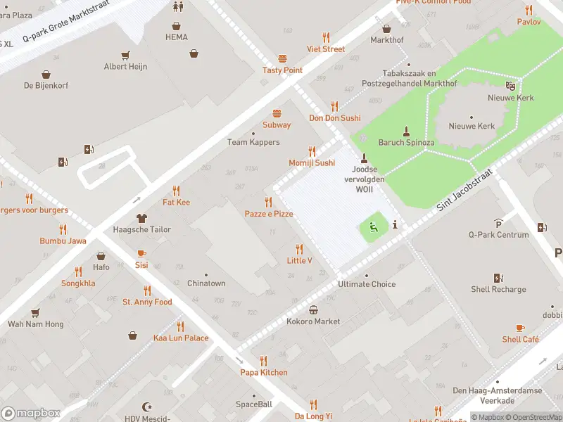 Besteld ambulance vervoer naar de Rabbijn Maarsenplein in 's-Gravenhage