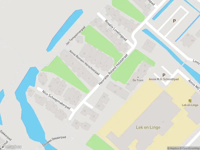 Politie naar de Annie Romein-Verschoorpad in Culemborg vanwege aanrijding met letsel
