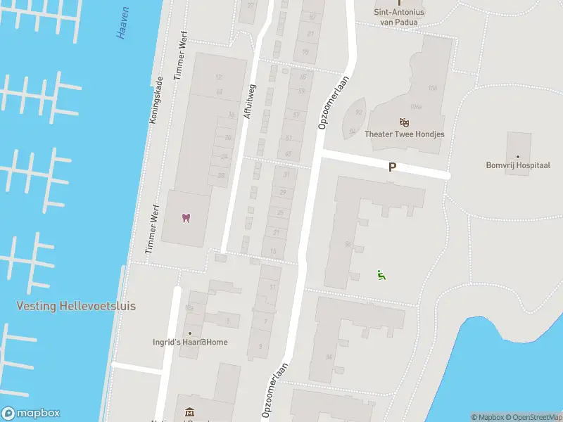 Ambulance met grote spoed naar de Opzoomerlaan in Hellevoetsluis