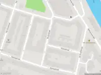 Ambulance met grote spoed naar de Bruijnstraat in Rotterdam